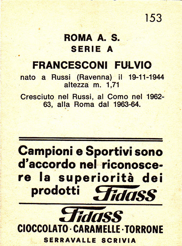 153 FRANCESCONI FS65 R