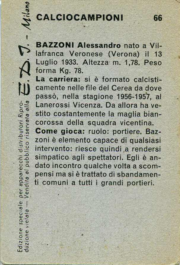 BAZZONI N R