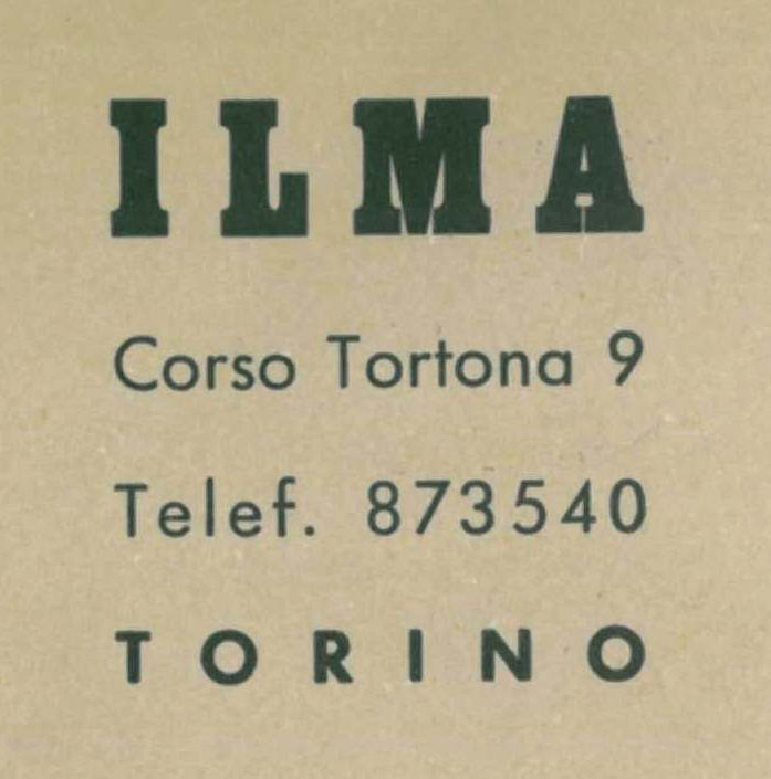 ILMA LOGO 1960